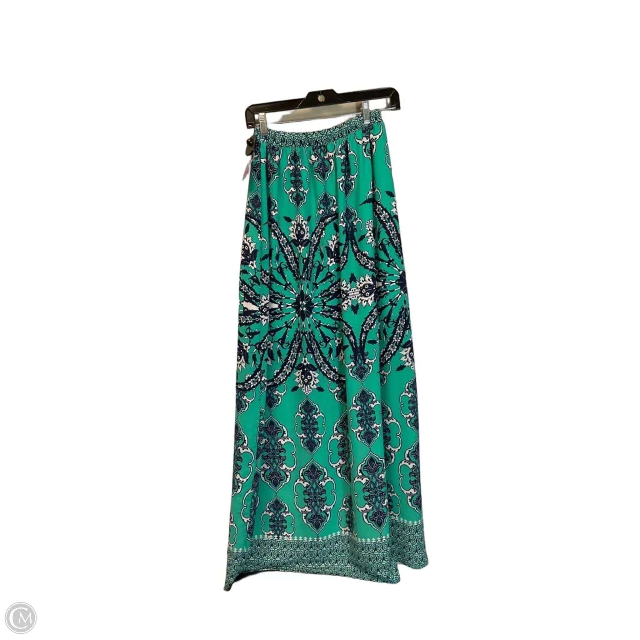 Skirt Maxi By Peach Love Cream California In Green, Size: S
