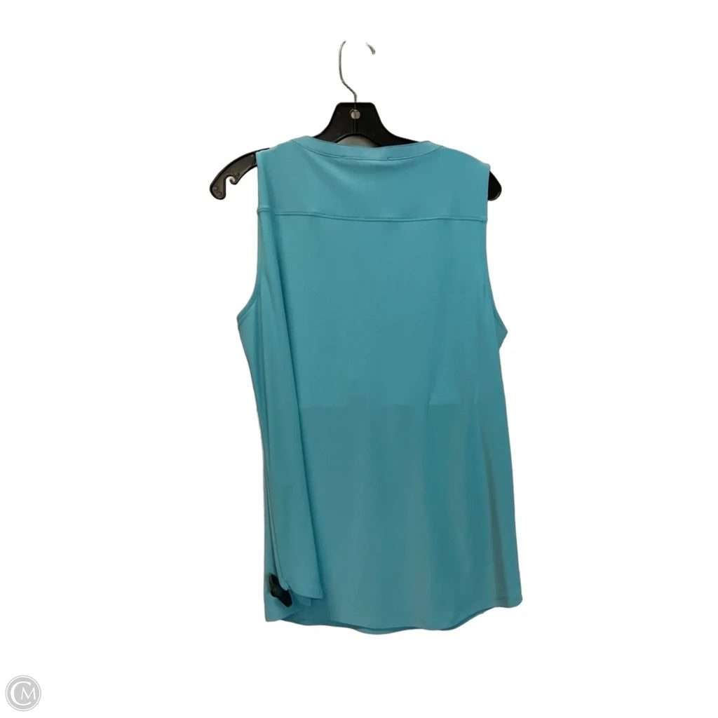 Top Sleeveless By White House Black Market In Blue, Size: L