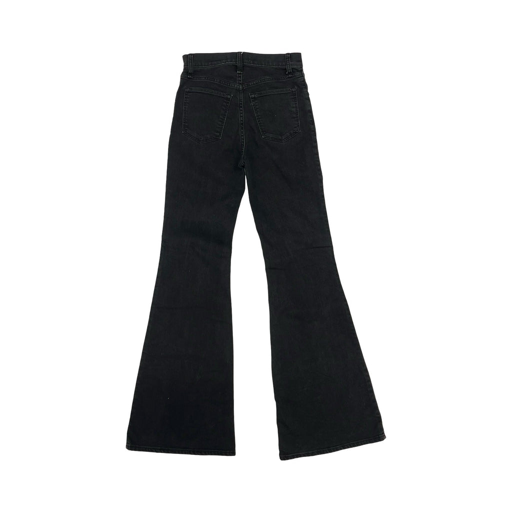 Jeans Flared By Abercrombie And Fitch In Black Denim, Size:2