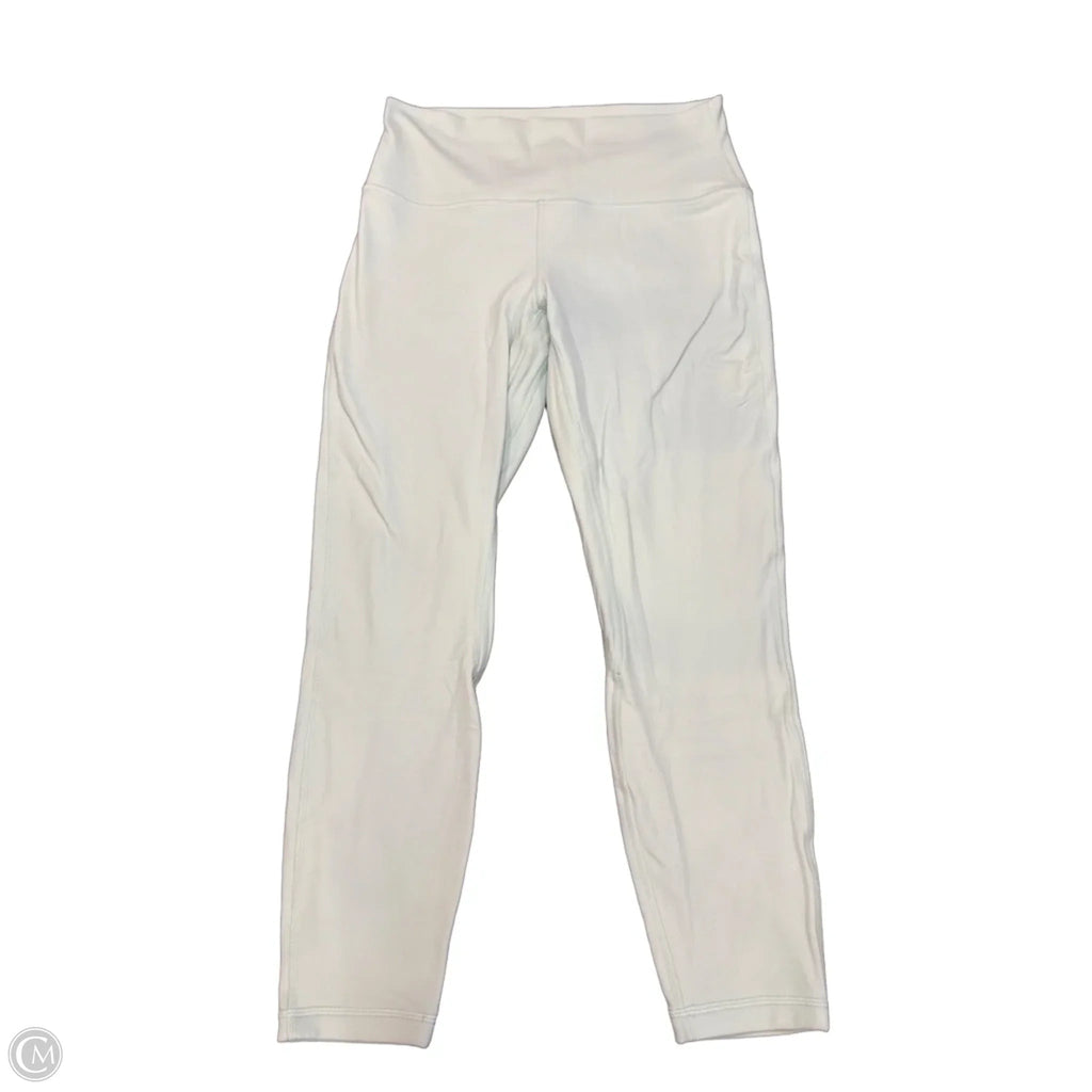 Athletic Leggings Capris By Lululemon In Green, Size: M