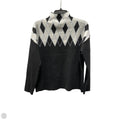 Top Long Sleeve By Tahari In Black & White, Size: M