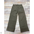 Jeans Wide Leg By American Eagle In Green Denim, Size: 2