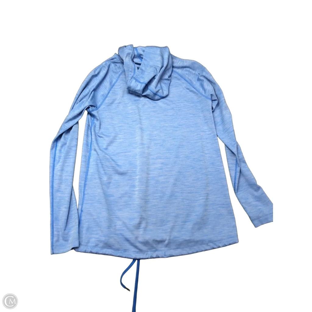 Athletic Sweatshirt Hoodie By Under Armour In Blue, Size: M