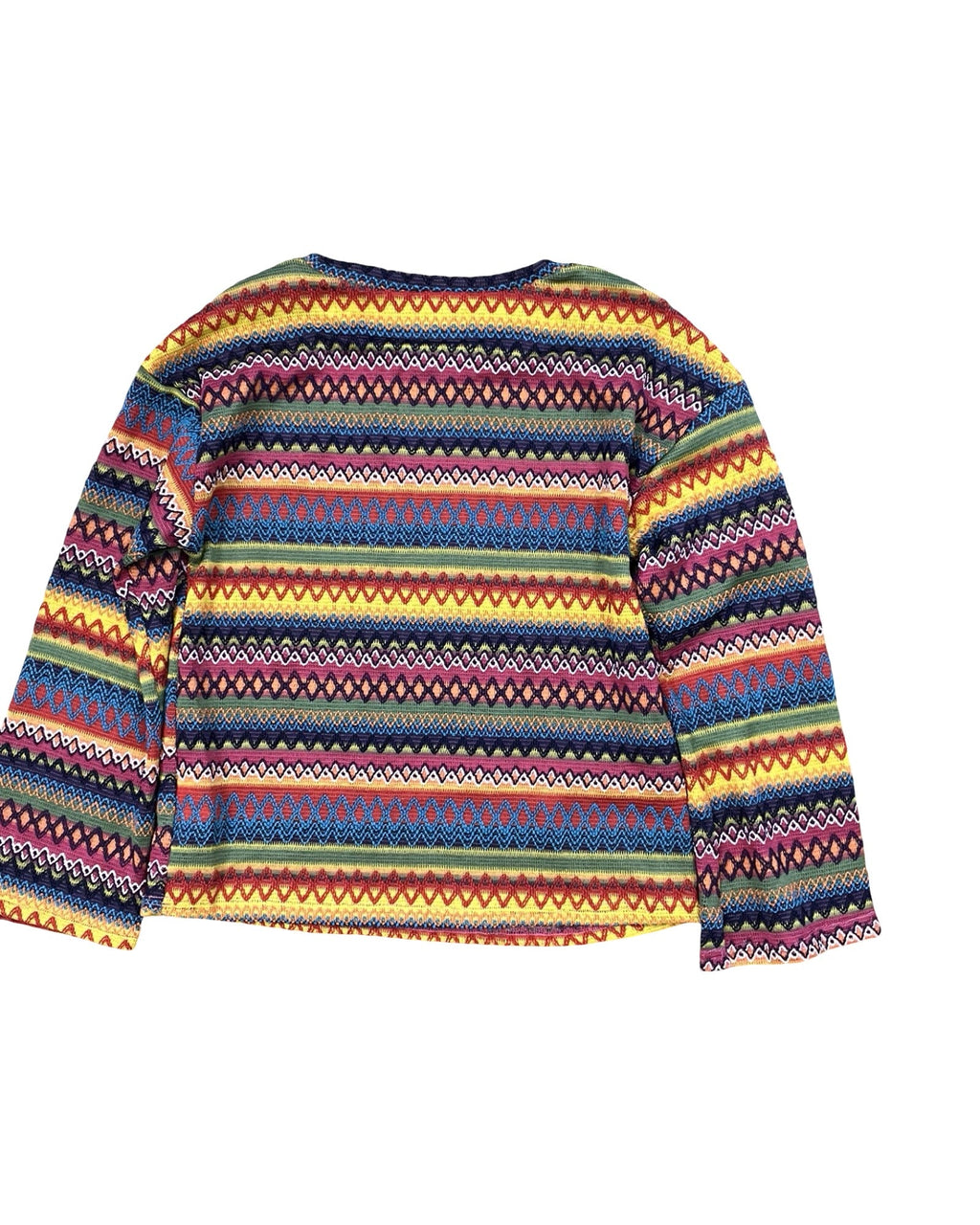 Top Ls By Clothes Mentor In Red & Yellow, Size:M