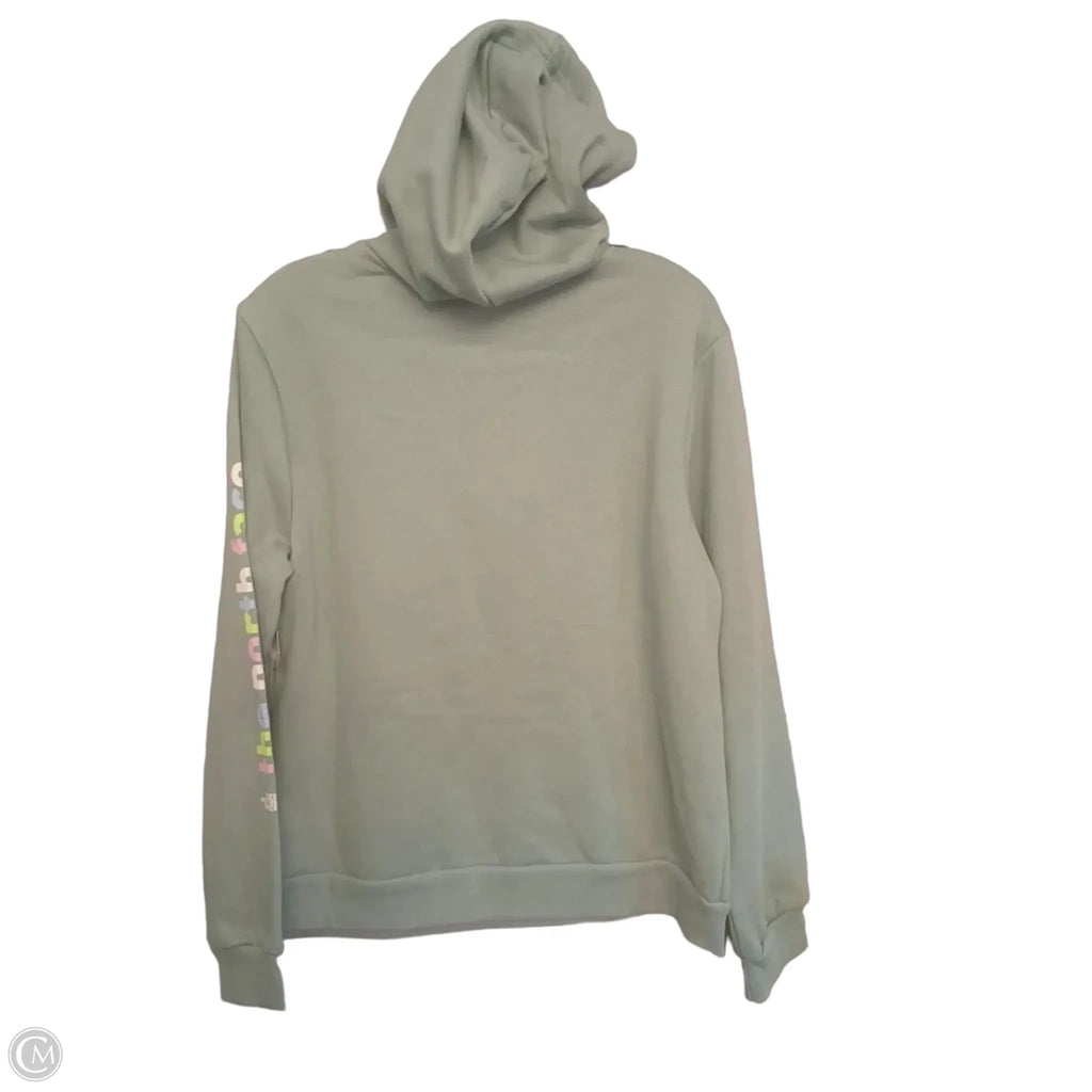 Sweatshirt Hoodie By The North Face In Green, Size: M