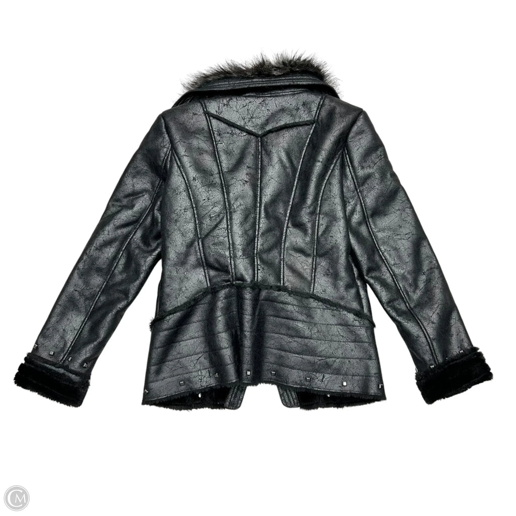 Coat Other By Black Rivet In Black, Size: Xs