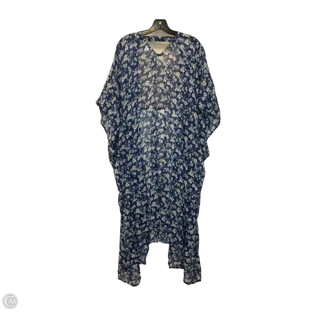 Kimono By Lc Lauren Conrad In Blue, Size: Osfm
