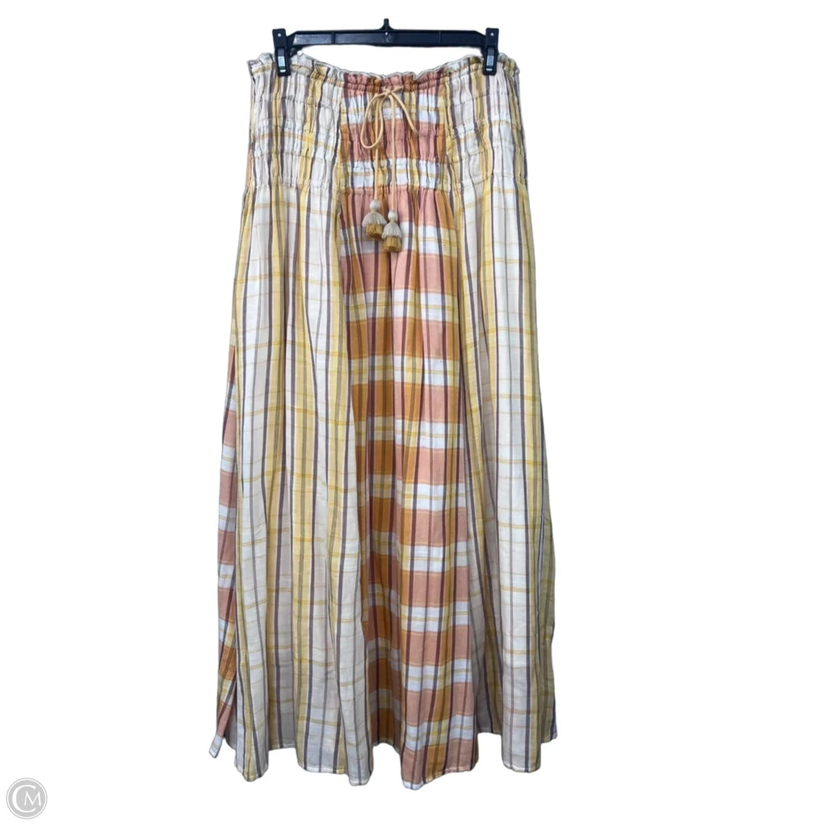 Skirt Maxi By Lucky Brand In Yellow, Size: S
