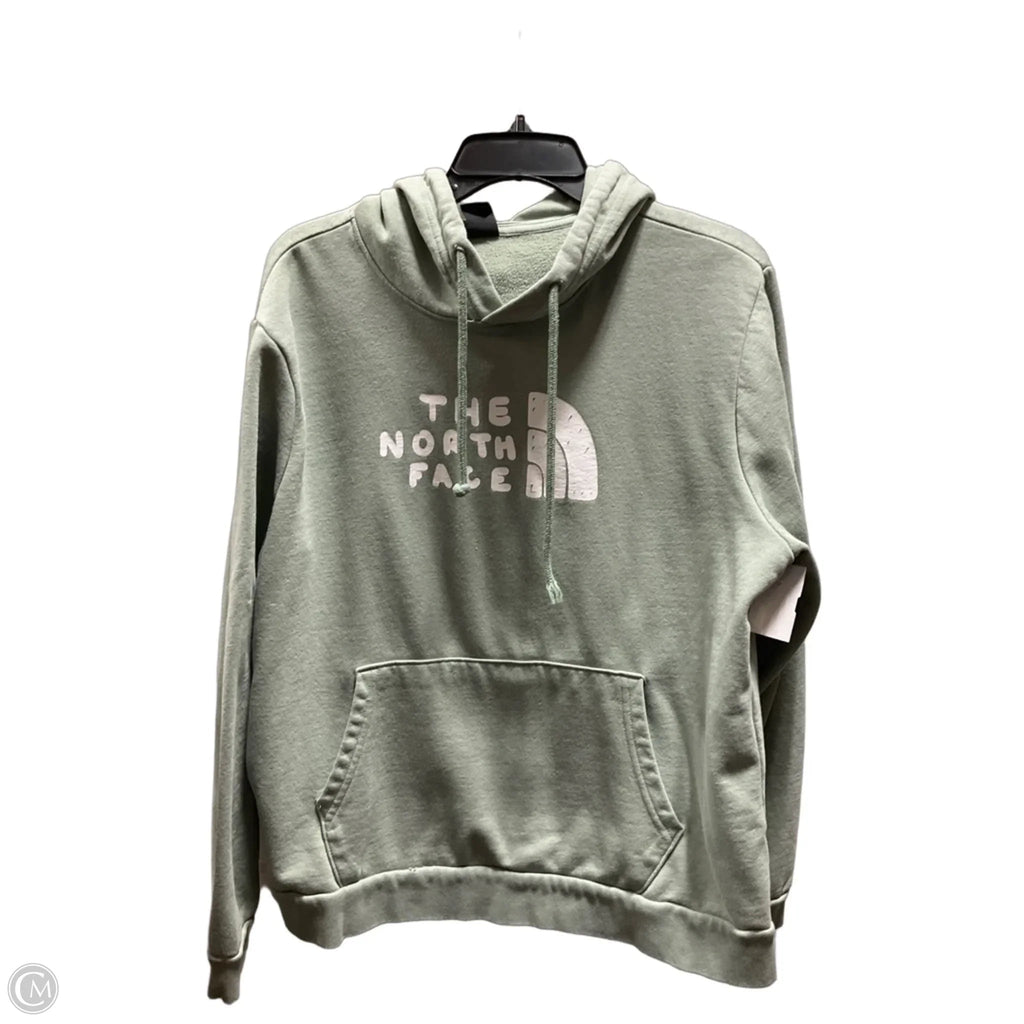Sweatshirt Hoodie By The North Face In Green, Size: Xl