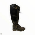 Boots Luxury Designer By Chanel In Black, Size: 7.5