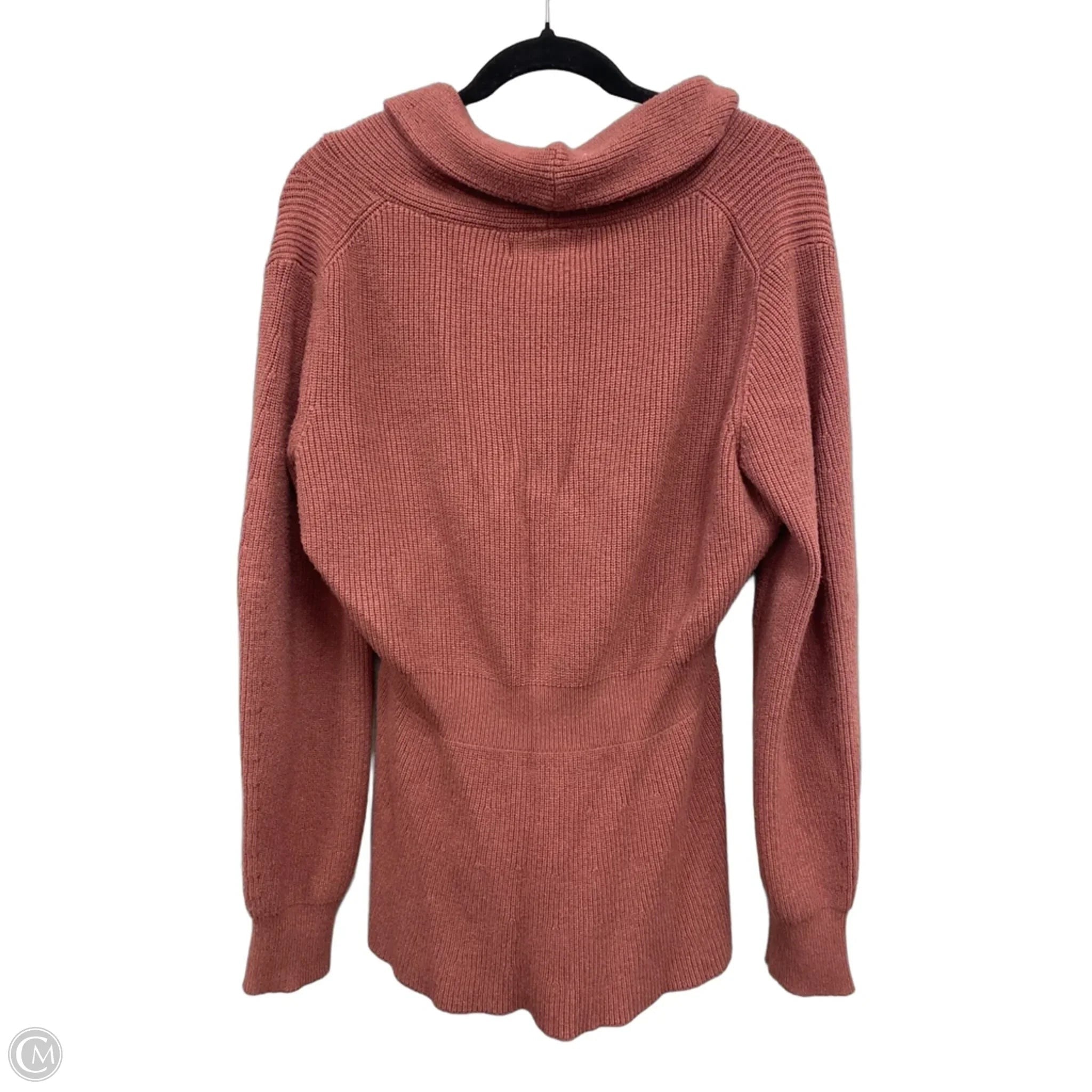 Cardigan By Clothes Mentor In Mauve, Size: Xl
