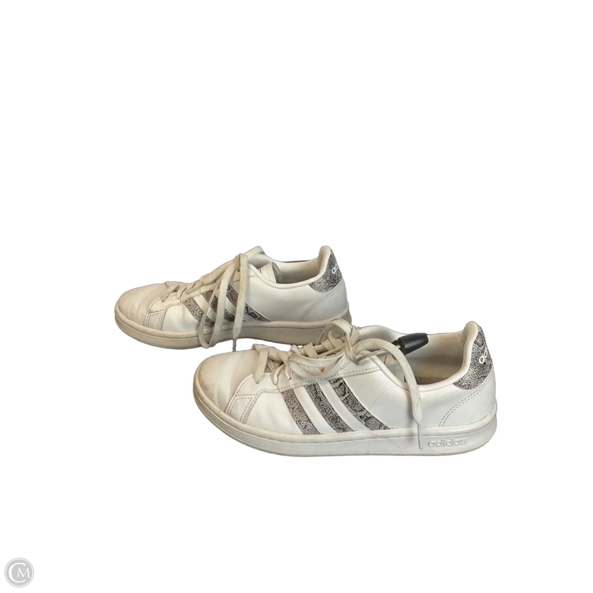 Shoes Sneakers By Adidas In Black & White, Size: 7.5