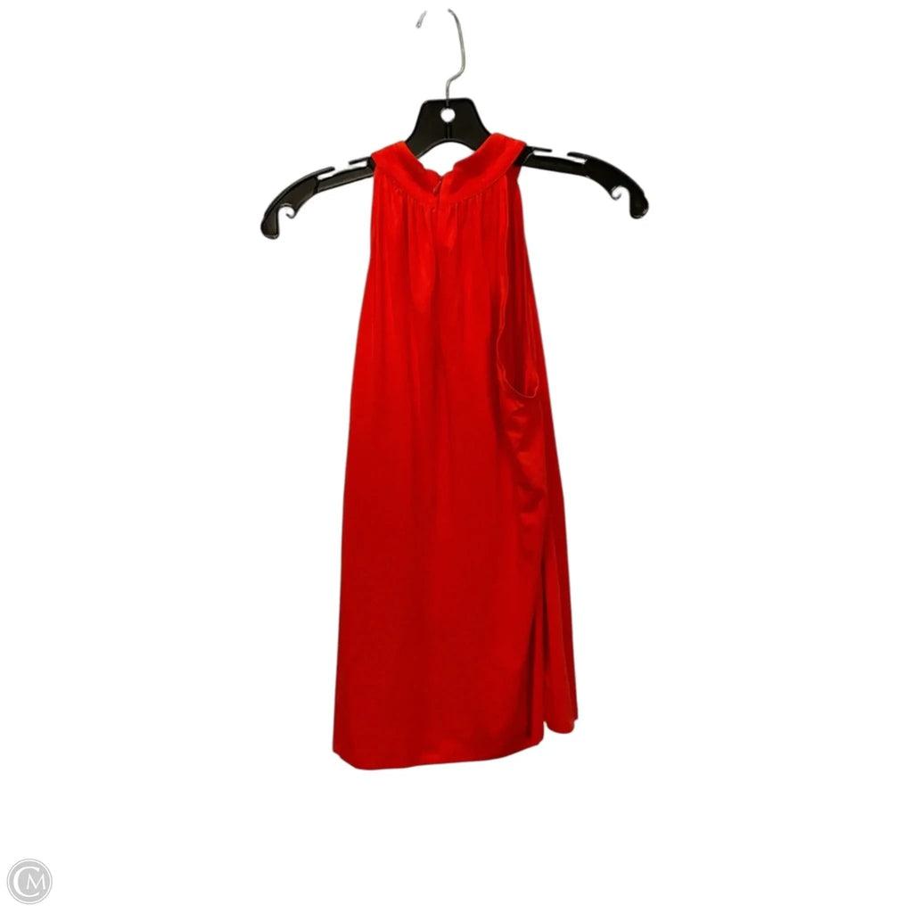 Top Sleeveless By Michael By Michael Kors In Orange, Size: S