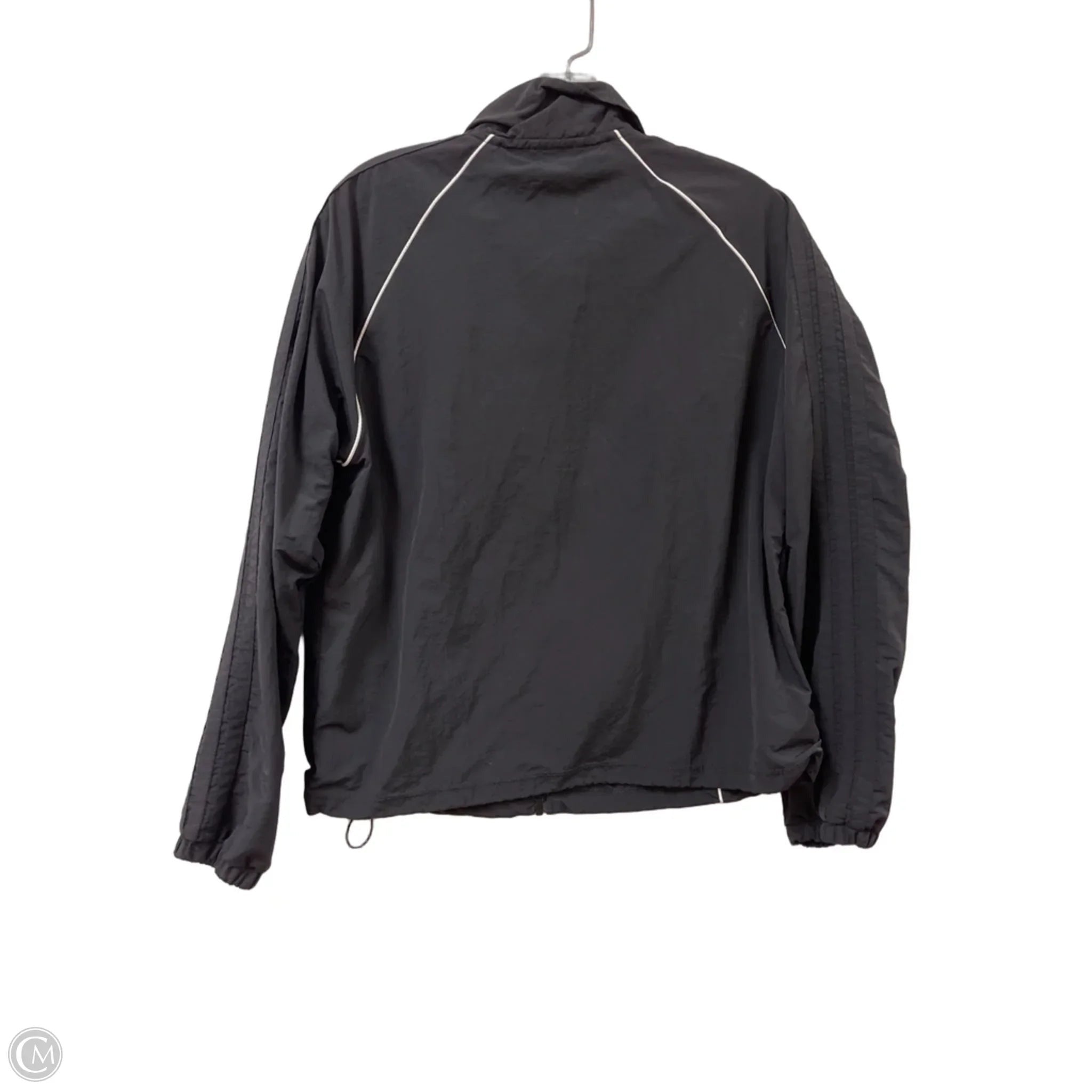 Athletic Jacket By Adidas In Black, Size: S