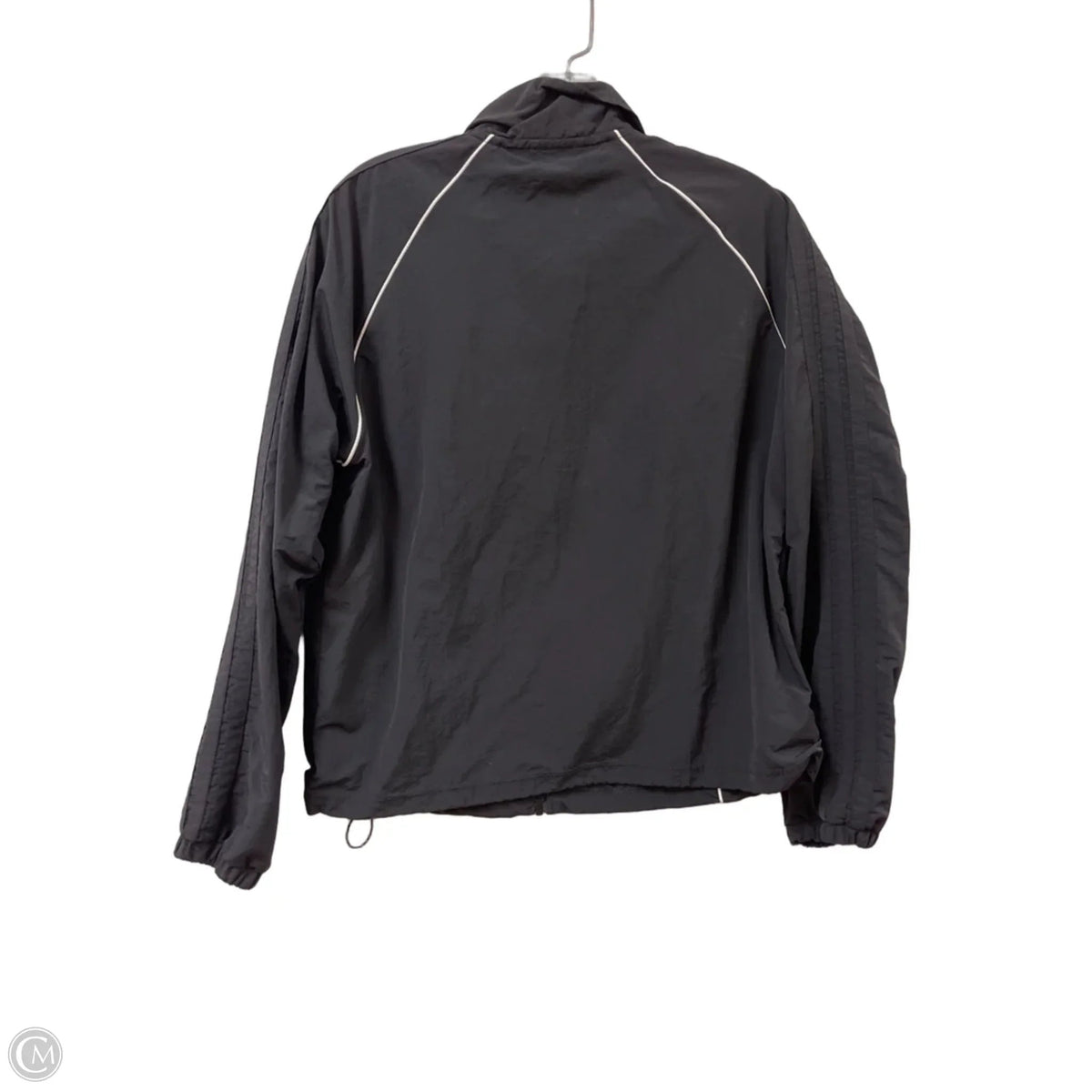 Athletic Jacket By Adidas In Black, Size: S
