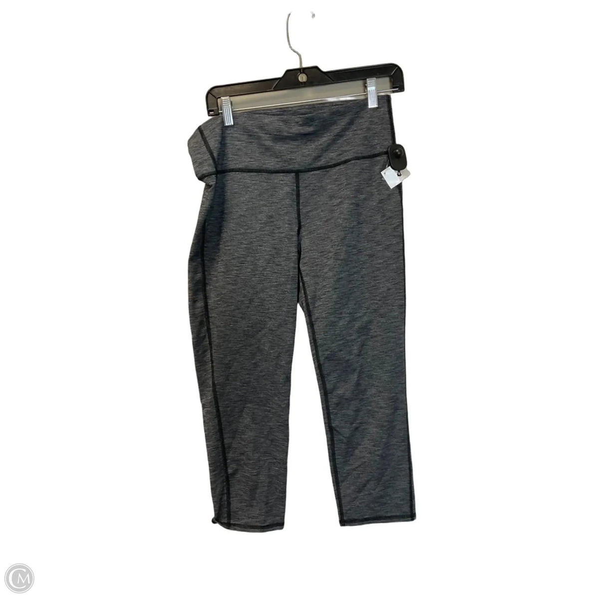 Athletic Leggings By Athleta In Grey, Size: L