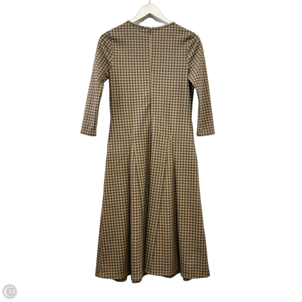 Dress Casual Midi By 89th And Madison In Brown, Size: Xs