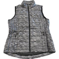 Vest Puffer & Quilted By 32 Degrees In Black & Grey, Size:S