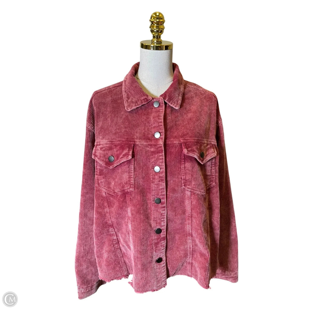 Jacket Other By She + Sky In Red, Size: L