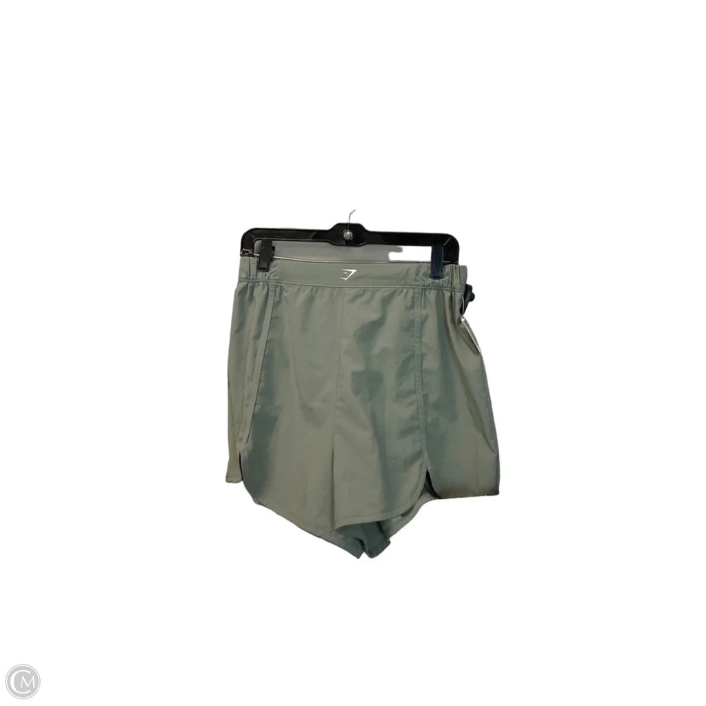Athletic Shorts By Gym Shark In Green, Size: L