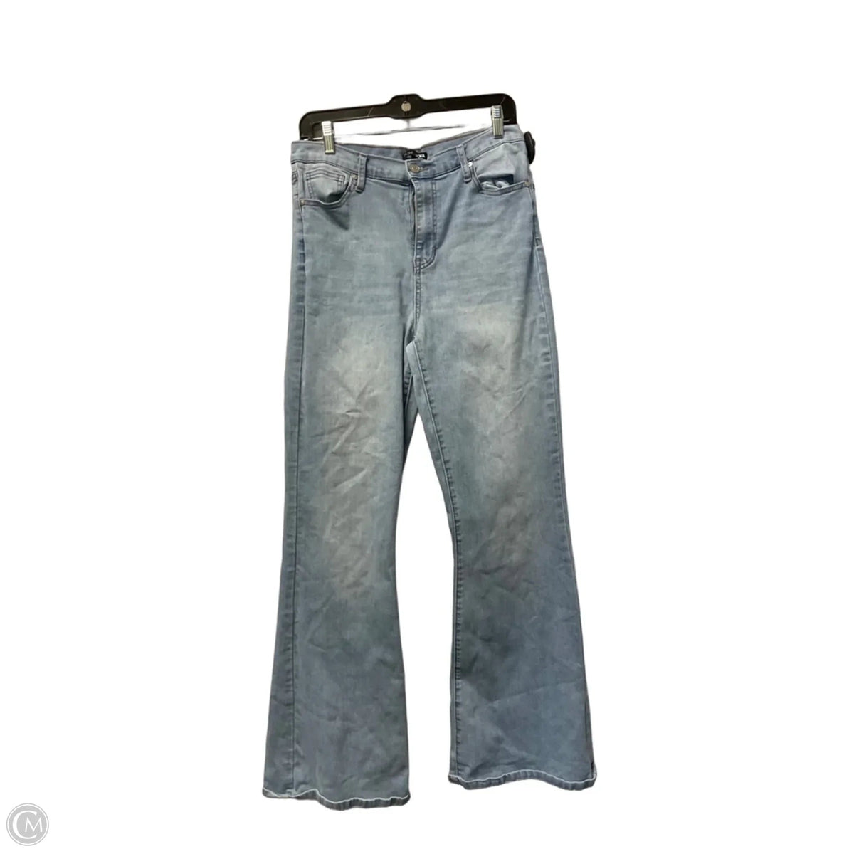Jeans Flared By Fashion Nova In Blue Denim, Size: 10