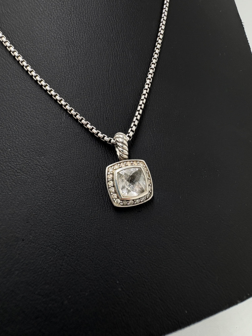 David Yurman Petite Albion Pendant Luxury Necklace