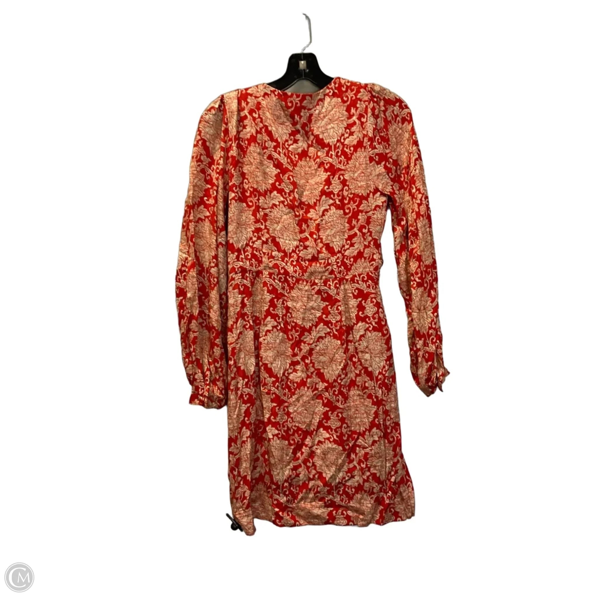 Dress Casual Short By Anthropologie In Orange, Size: 4