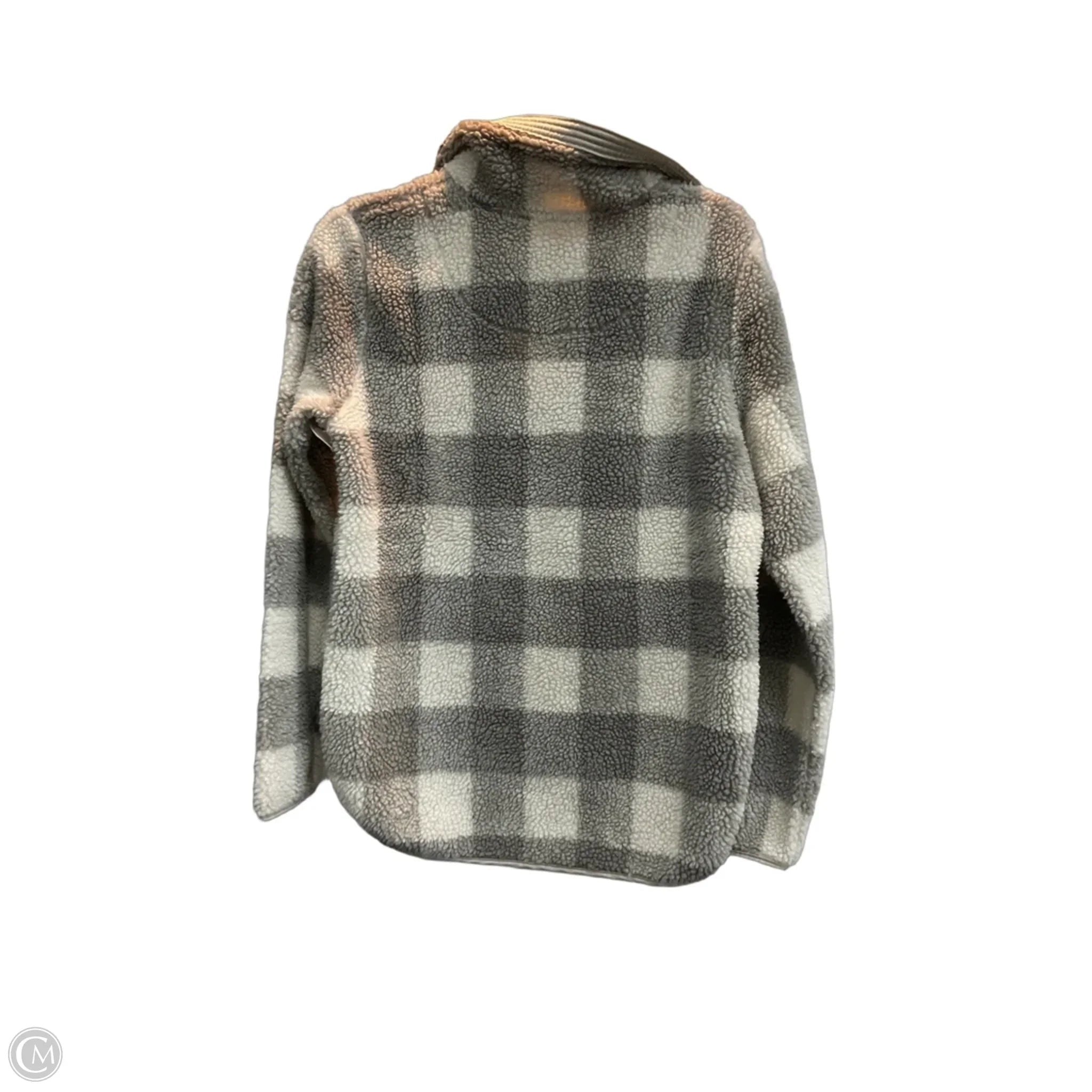 Sweatshirt Collar By Abercrombie And Fitch In Grey, Size: Xs