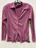Top Ls By Abercrombie And Fitch In Purple, Size:M
