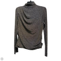Top Long Sleeve By White House Black Market In Black & Gold, Size: M