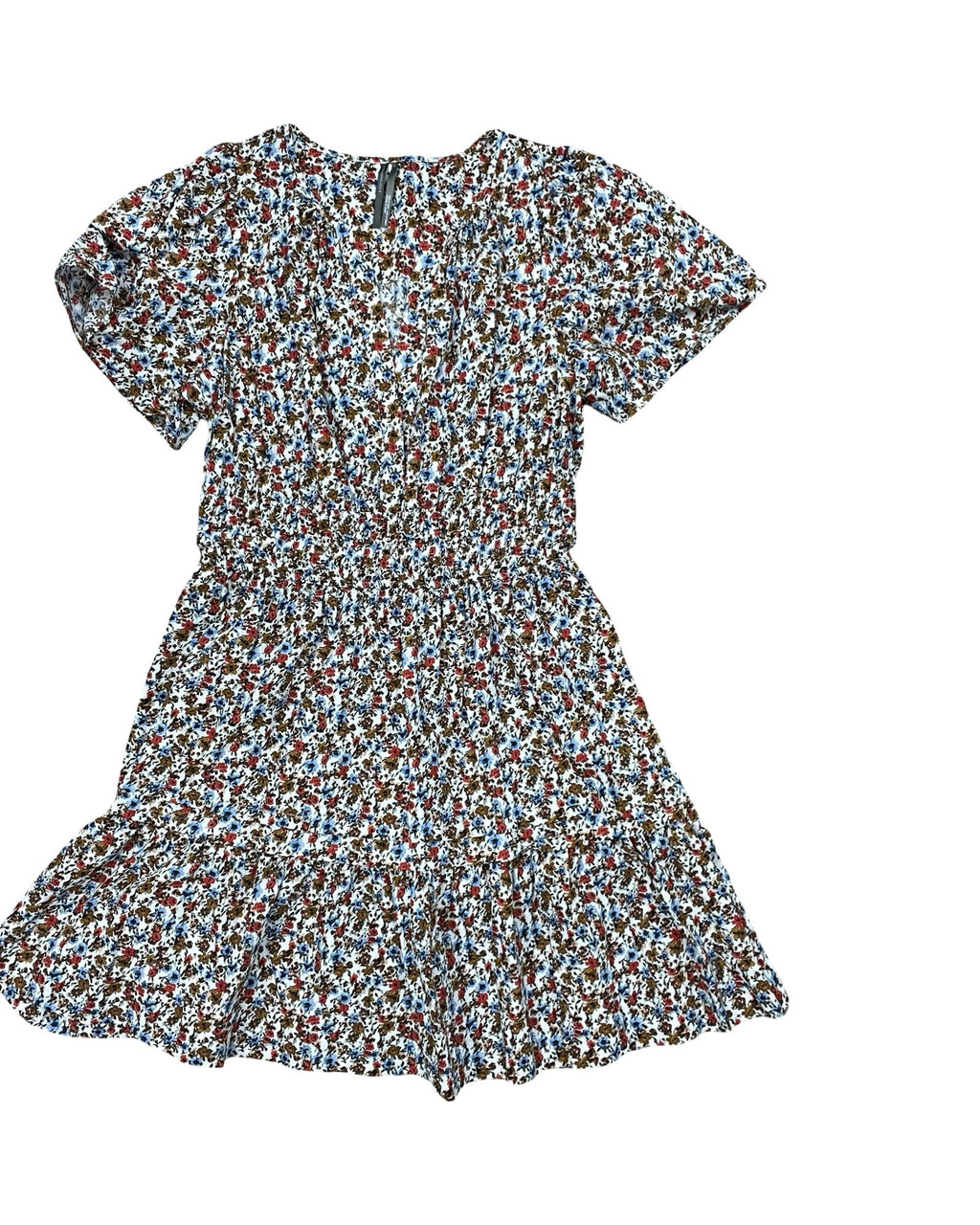 Dress Casual Short By Anthropologie In Floral Print, Size:M