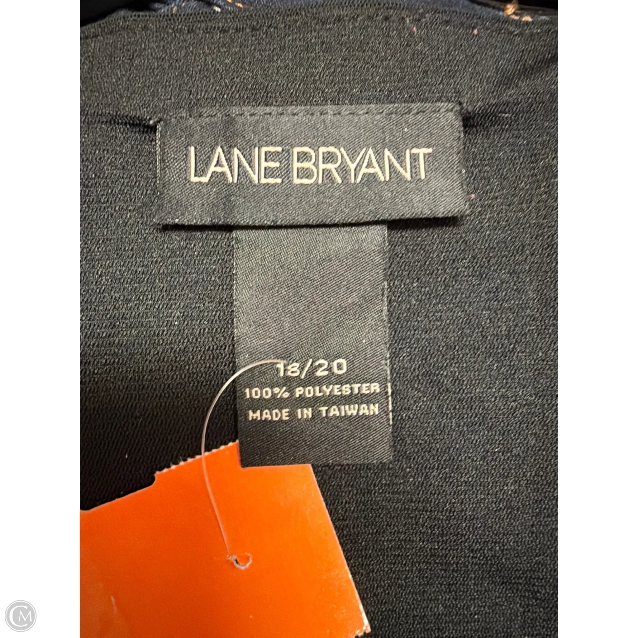 Top Long Sleeve By Lane Bryant In Black, Size: 1x