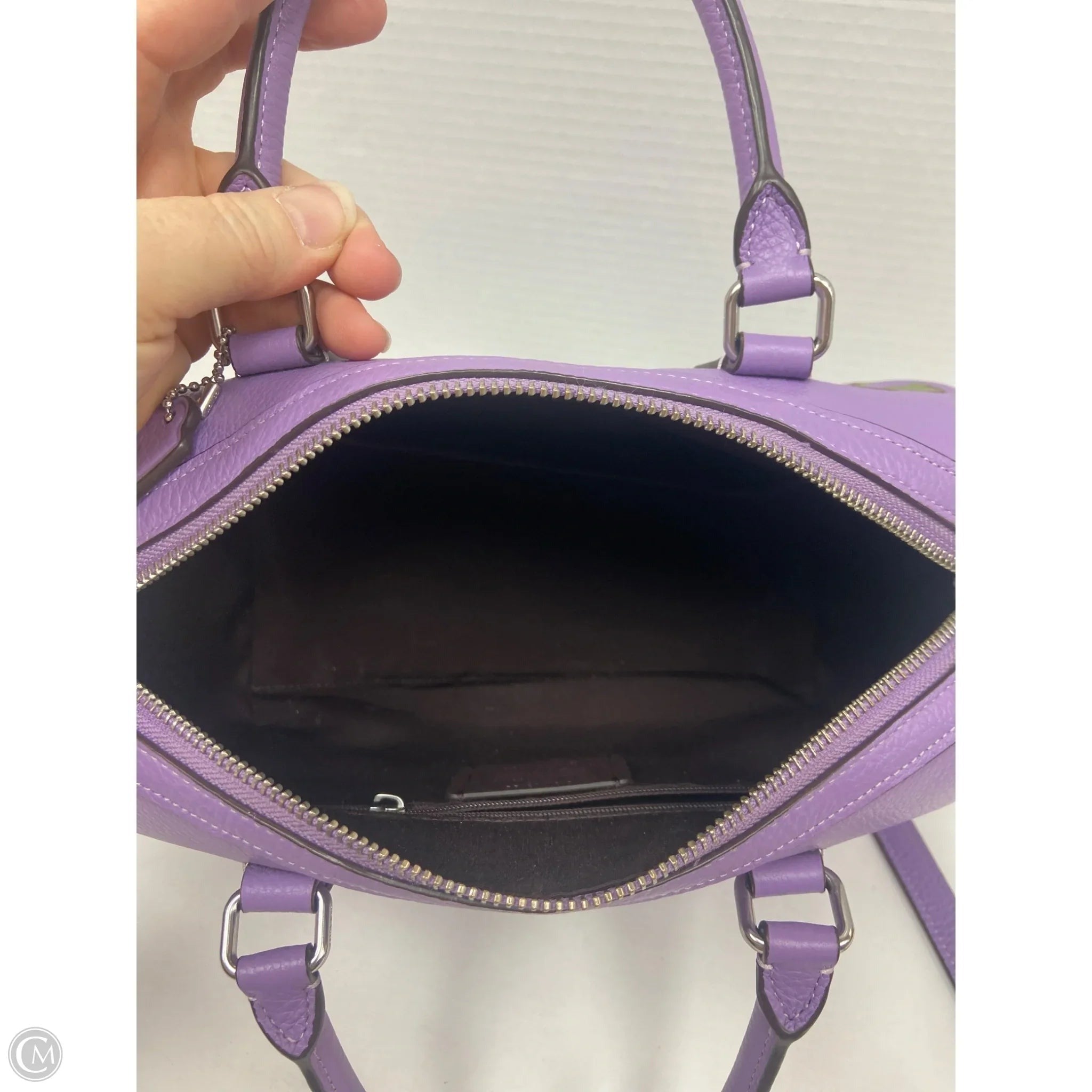 Crossbody Designer By Coach, Size: Medium