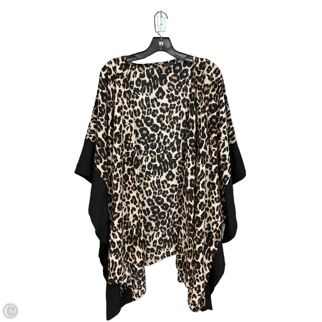 Kimono By Lane Bryant In Animal Print, Size: Osfm