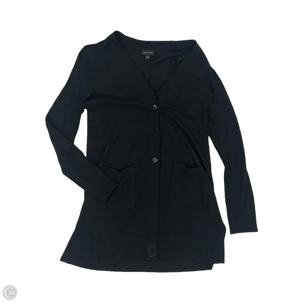 Top Long Sleeve By J. Jill In Black, Size: M