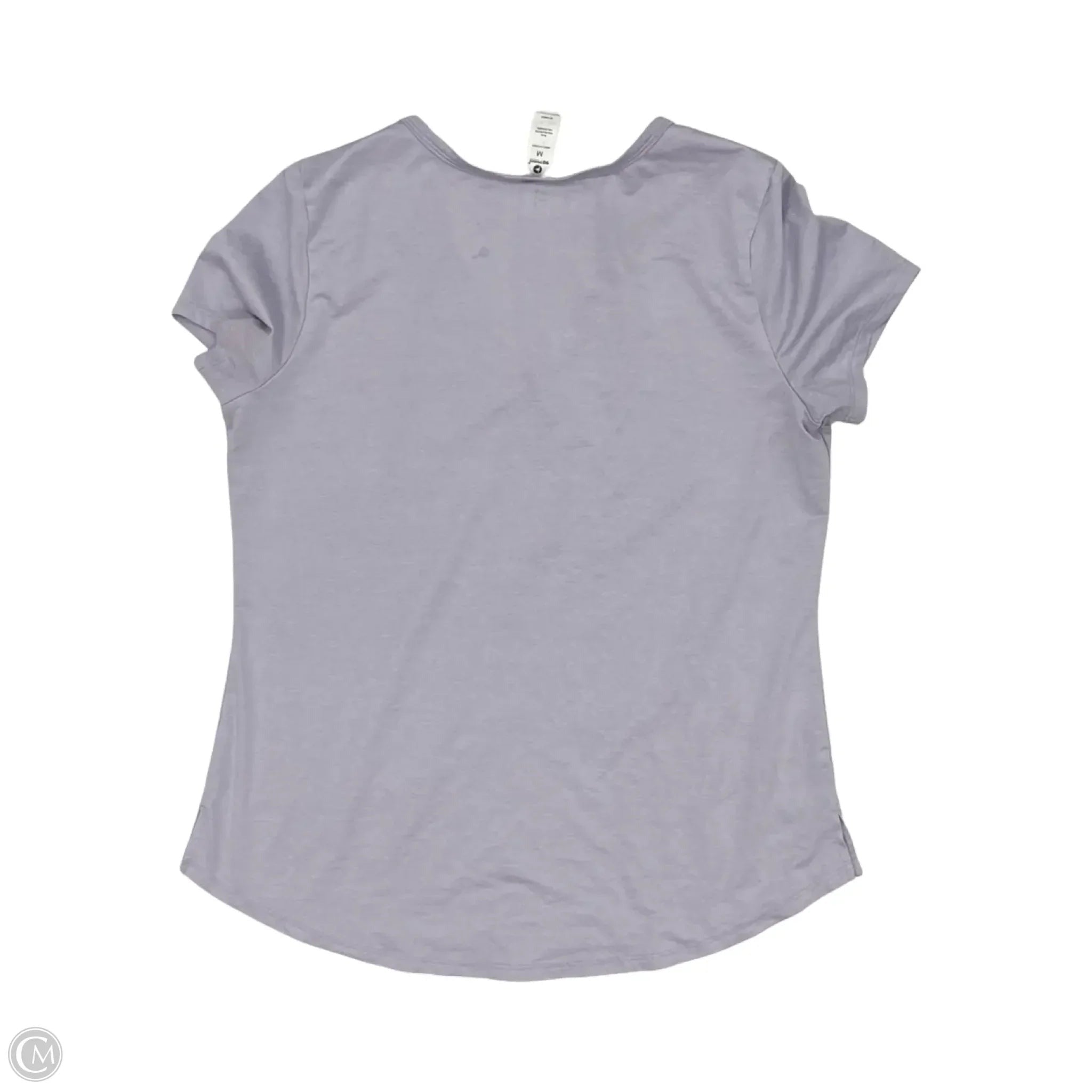 Athletic Top Short Sleeve By 90 Degrees By Reflex In Purple, Size: M