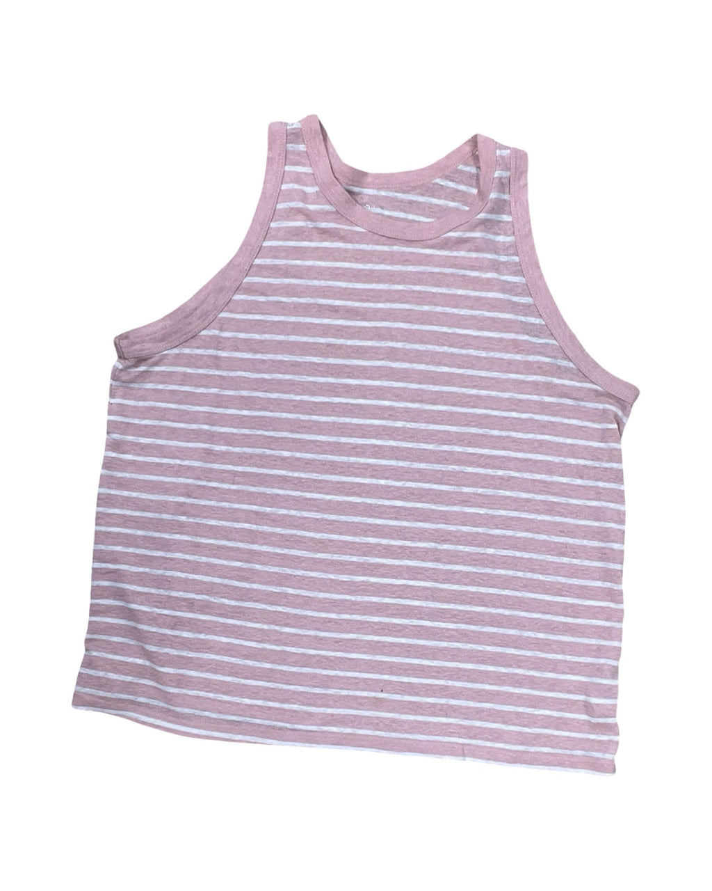 Top Sleeveless By A New Day In Pink & White, Size:1X