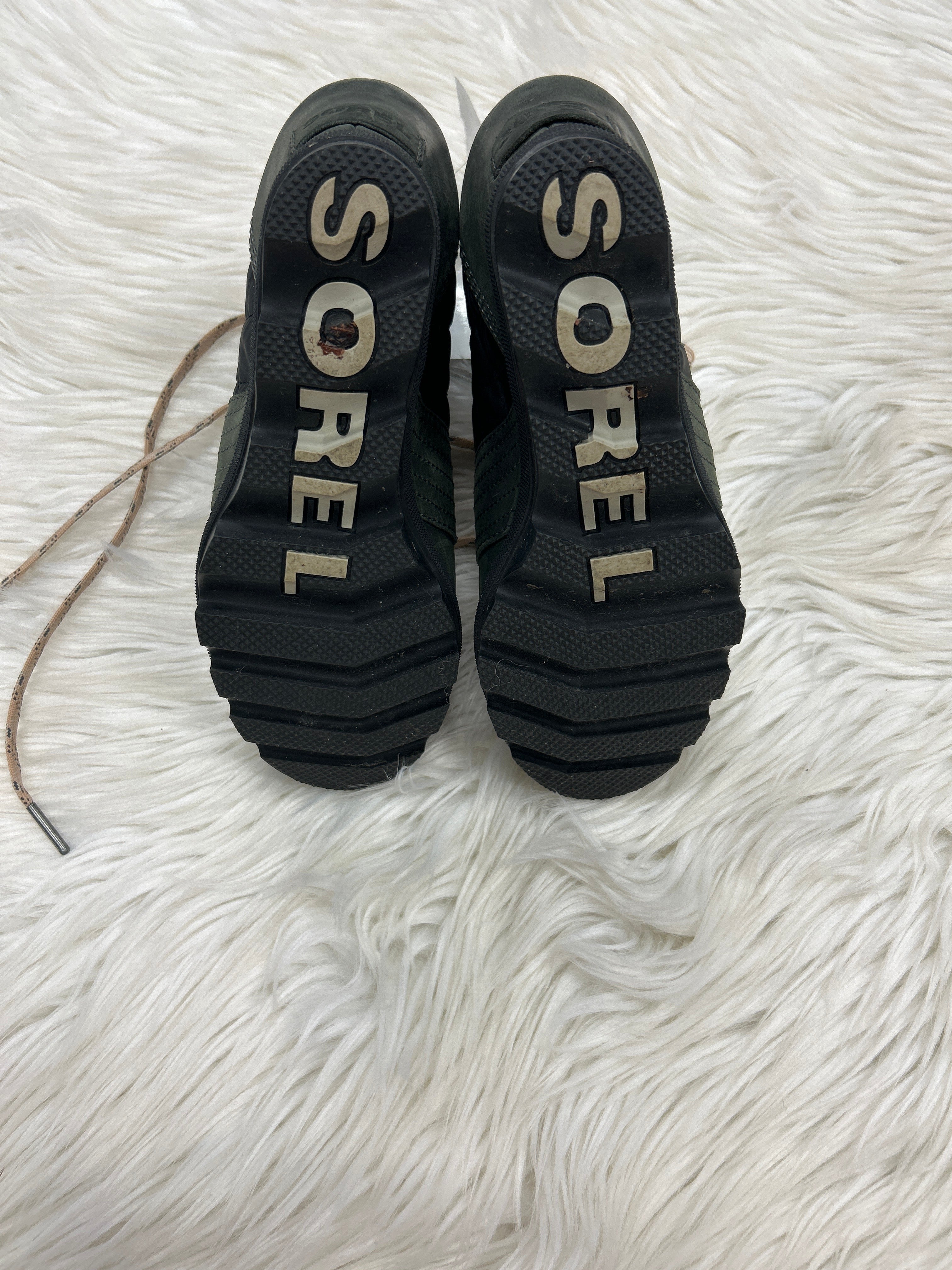Boots Ankle Heels By Sorel In Green, Size:6
