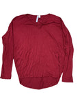 Top Ls By Alya In Red, Size:L
