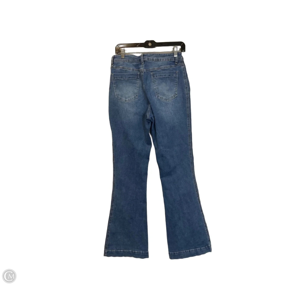 Jeans Flared By One 5 One In Blue Denim, Size: 6