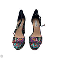 Sandals Heels Block By Steve Madden In Floral Print, Size: 9