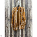 Cardigan By Lands End In Tan & White, Size: 3x