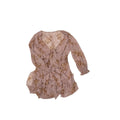 Dress Party Midi By Cmf In Brown & Pink, Size:Xl