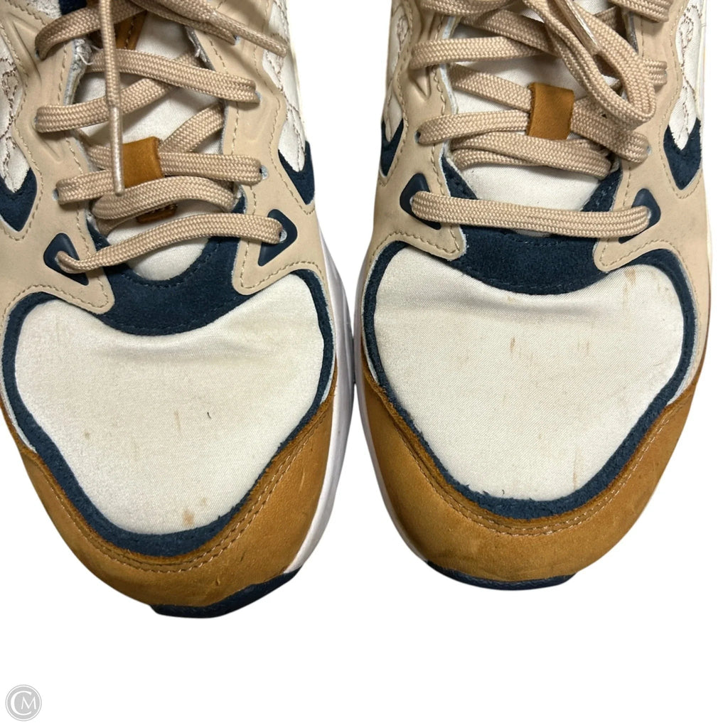 Shoes Athletic By Puma In Blue & Cream, Size: 9