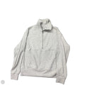 Athletic Sweatshirt Collar By Avia In Grey, Size: M