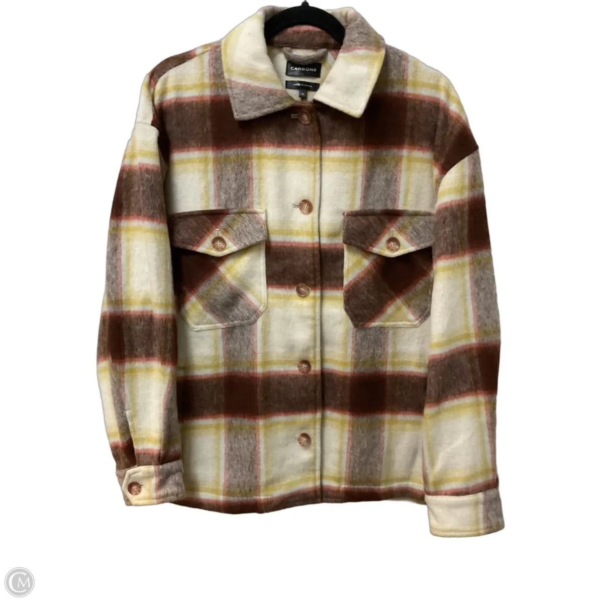 Jacket Other By Clothes Mentor In Cream, Size: M
