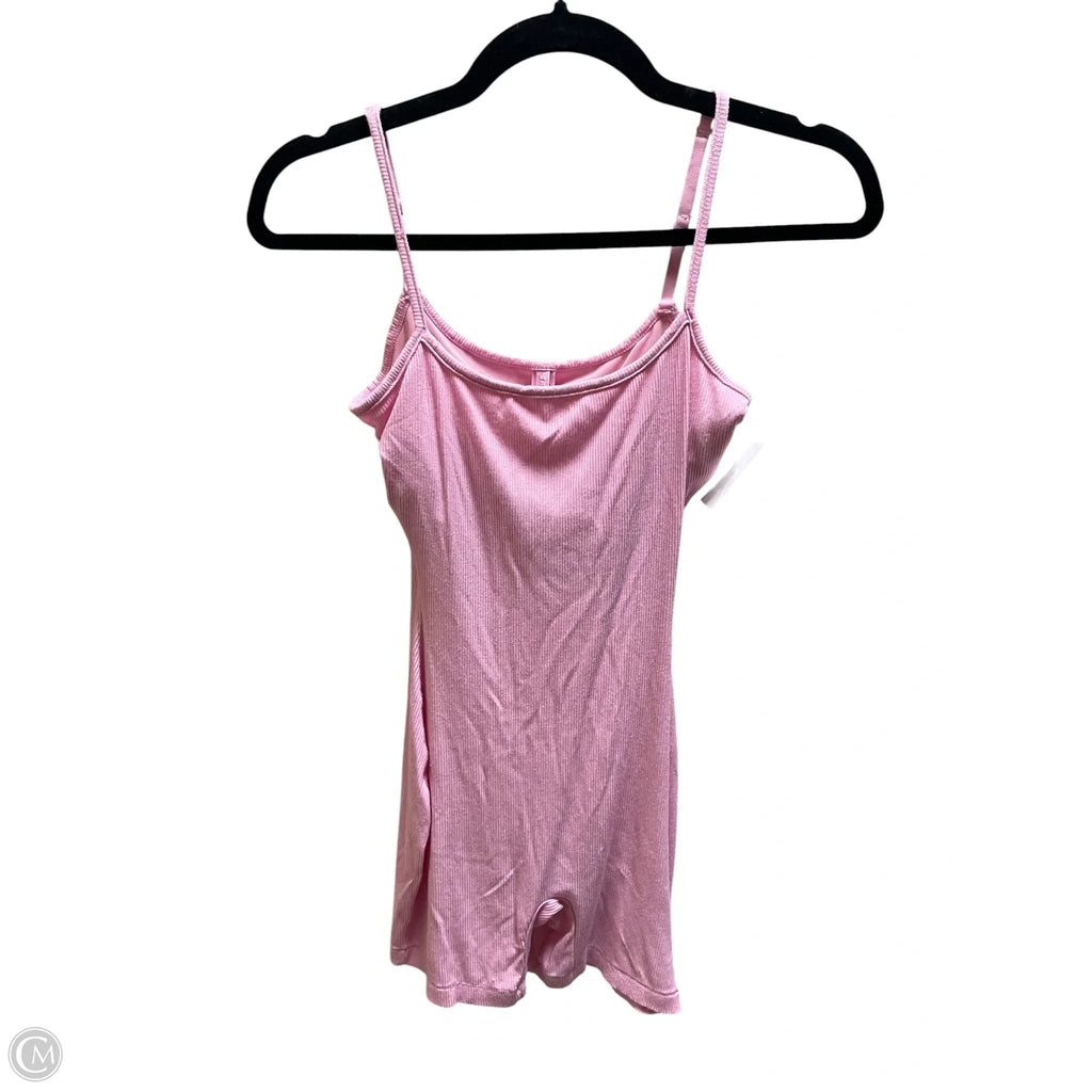Romper By Skims In Pink, Size: Xs