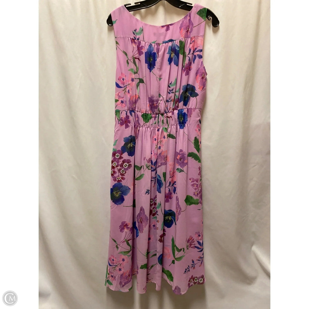 Dress Casual Maxi By Talbots In Purple, Size: L