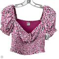 Top Short Sleeve By Sunday Best In Pink, Size: Xs