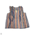 Top Sleeveless By Maeve In Striped Pattern, Size: S